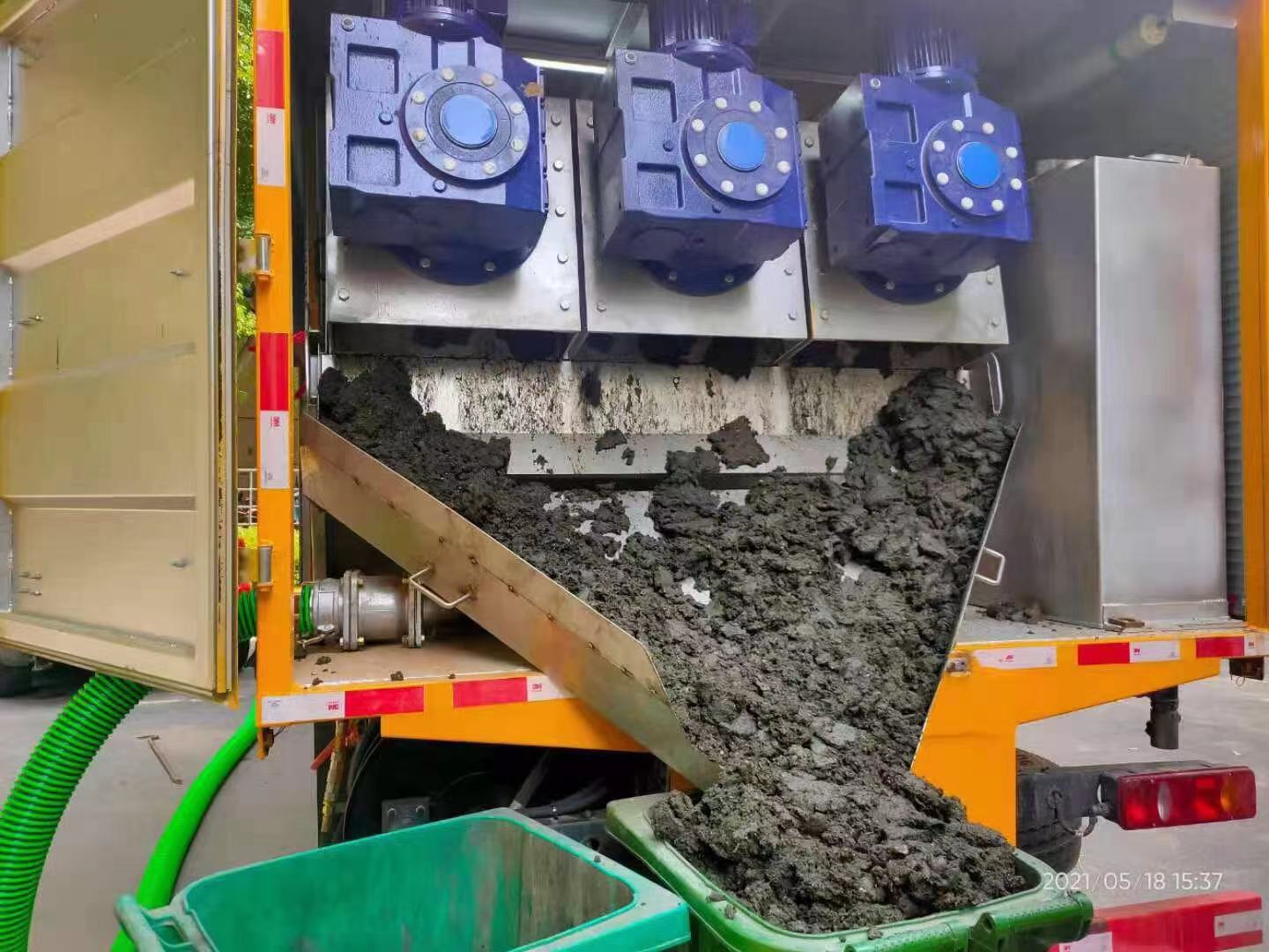 道县化粪池清掏城市维护站-泥浆净化干湿分离处理